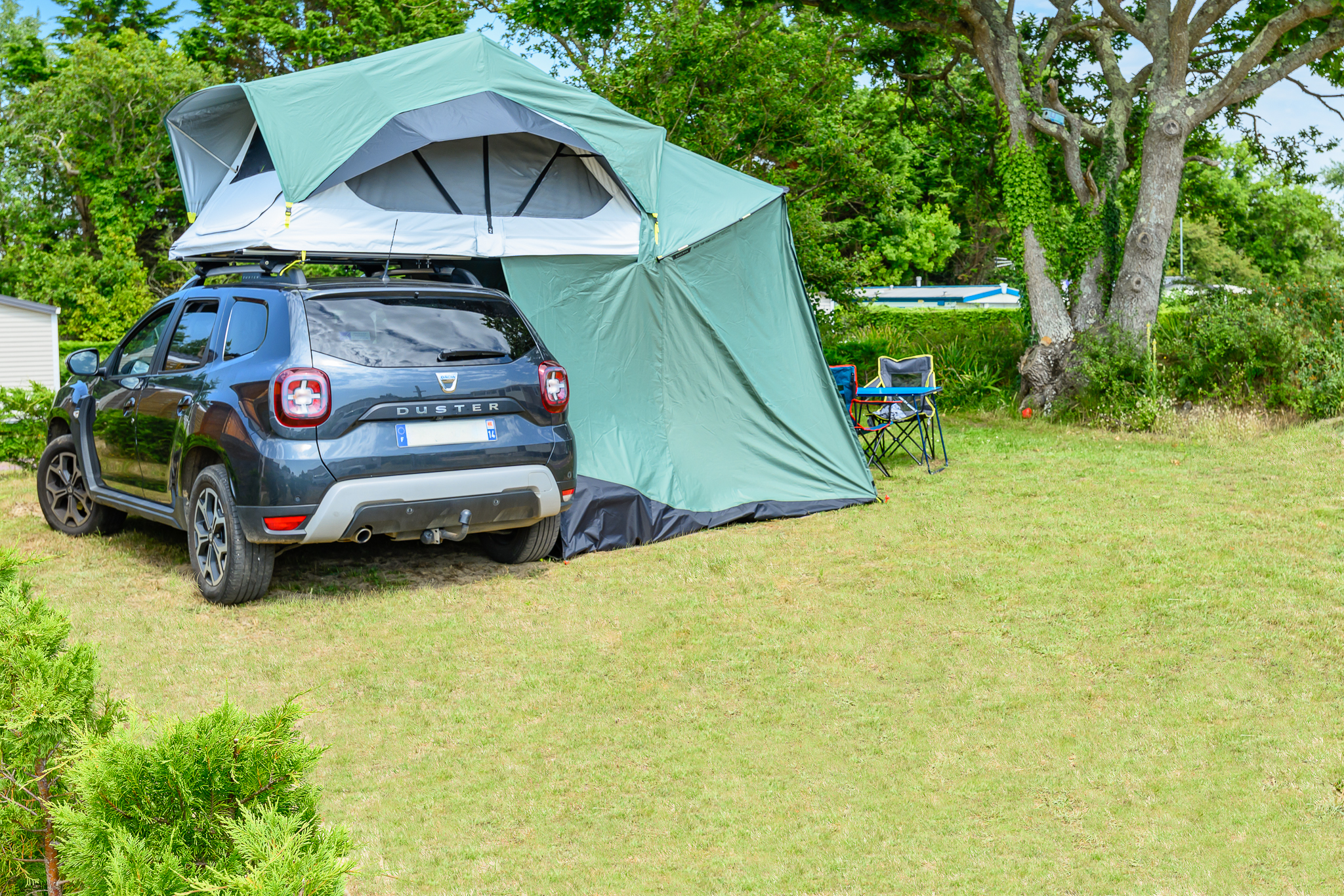 Emplacement tente vehicule cotentin
