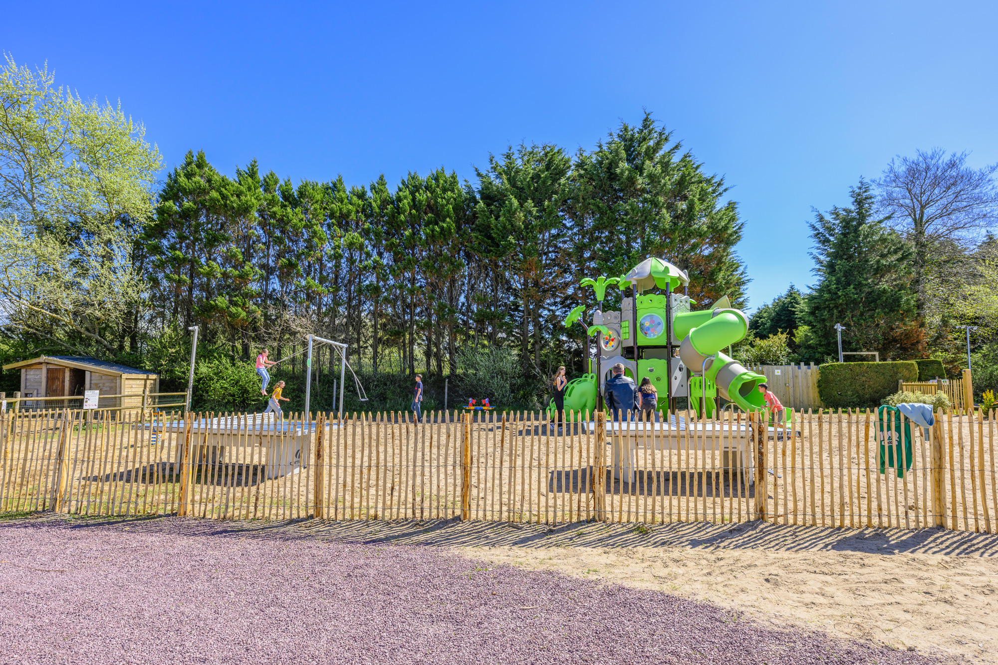 aire de jeux camping
