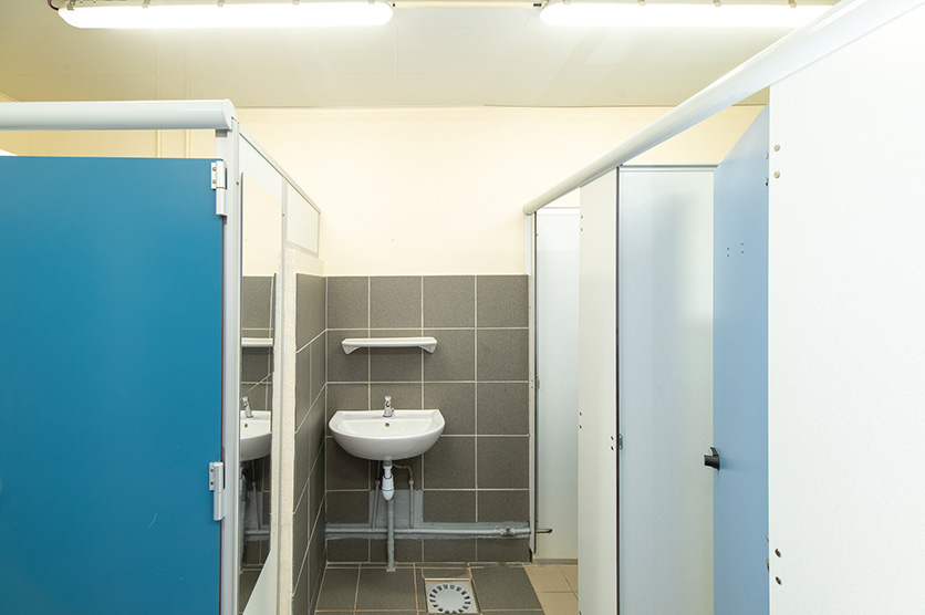 cabines de douches individuelles
