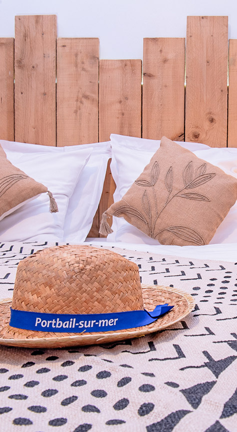 chapeau port bail sur mer