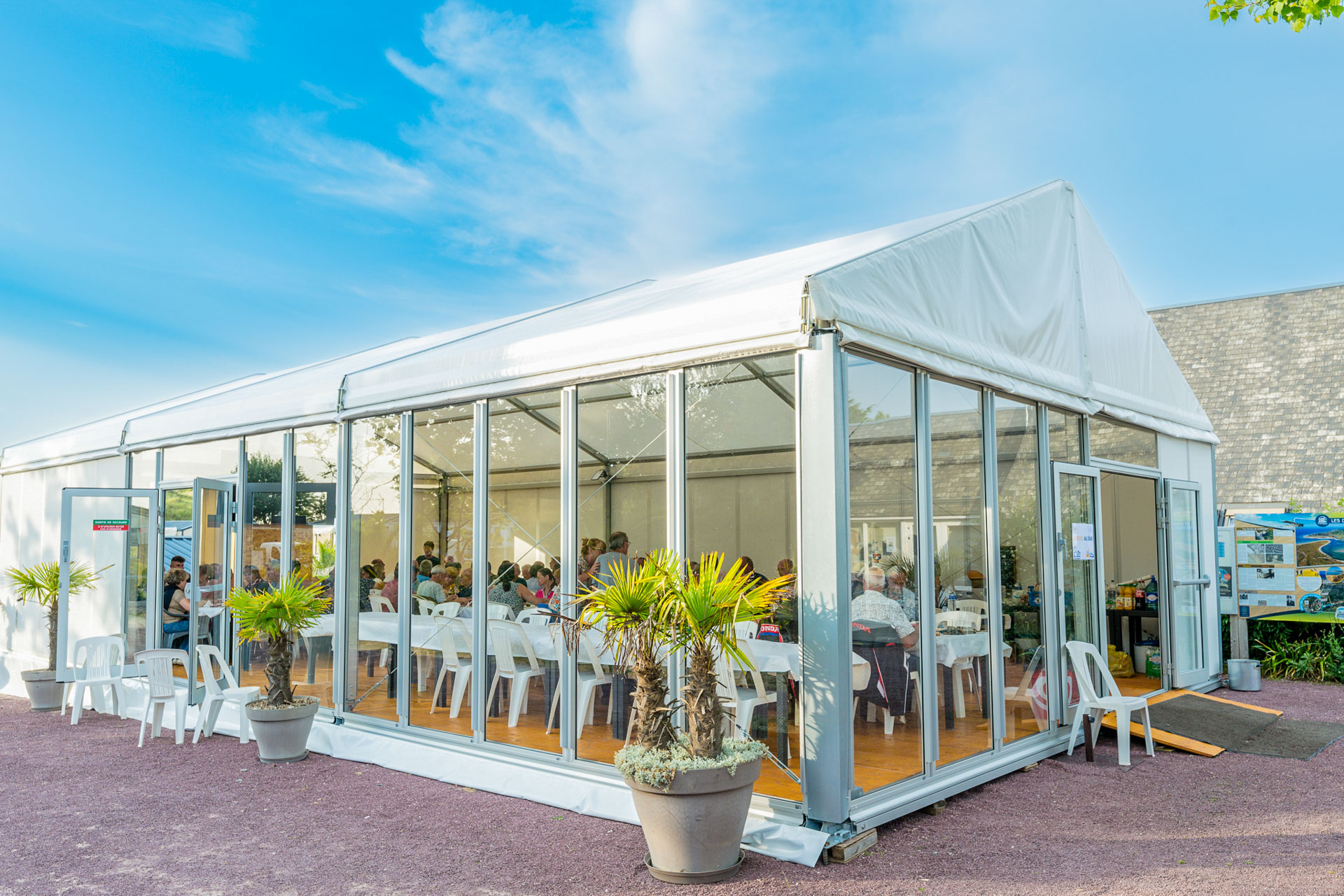 repas de groupe portbail